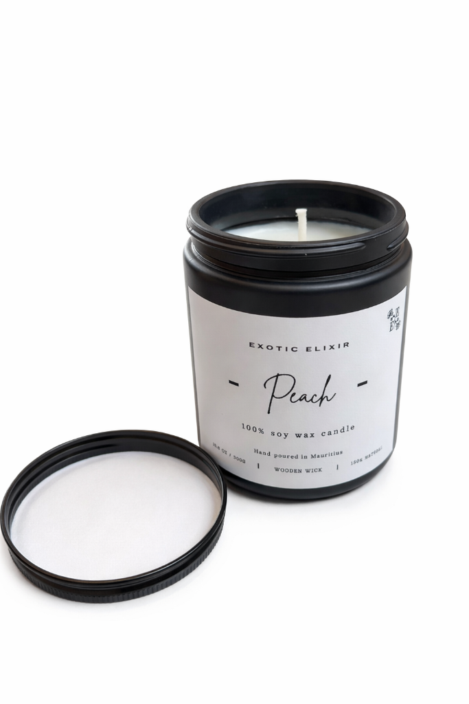 Soy candles -Peach